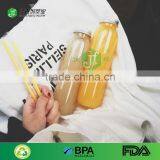 Factory Supply Golden Screw Cap Wholesale Light Bulb Shape Plastic Juice Beverage Bottle thumbnail-4