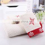Cotton Embroidery Snowflake Bath Towel Set thumbnail-3