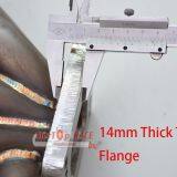 Mertop Race Update 3mm Thick Top Mount T3/T4 Turbo Manifold for BMW E36 325 328 E30 E34 24V M50 M52 S50 S52 thumbnail-2