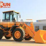 Qingdao Everun Brand 3.0 Ton Wheel Type Front End Loader With Tipping Cabin