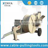 Overhead Transmission Line OPGW Puller Tensioner 40KN With 1200mm Tension Wheel thumbnail-2