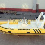 4.8m 8 Person Beautiful Yellow Fiberglass Rib Boat Consoles thumbnail-1