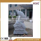 White Marble Fish Sculpture Tools for Sale thumbnail-1