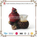 Wedding Decorative Glass Candle Holder,Polyresin Glass Bird Animal Candle Holder,Polyresin Glass Angel Christmas Candle Holder thumbnail-4
