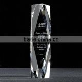 2016 New Design Crystal Trophy and Award For Gift