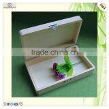 Natural Color Hinges Roungding Wooden Bread Gift Box thumbnail-6