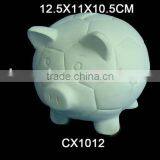 Coin Bank Ceramic Coin Bank Ceramic Diy Coin Bank thumbnail-1