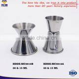 Bar Jigger Measurements / Wine Jigger Measuring Cup / Custom Jigger thumbnail-2