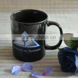 Wholesale Black Ceramic Coffee Mug 11oz thumbnail-1