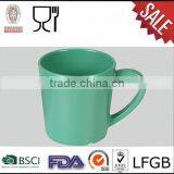 Green Melamine Mug Melamine Custom Printed Wholesale Drinking Ware thumbnail-1