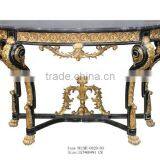 Antique Gold Console Table From China thumbnail-1
