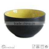 New Products Wholesale Two Tone Ceramics Cereal Bowl thumbnail-5