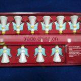 Plastic LED Xmas Music Angel Lighting Figure Christmas Decoration thumbnail-2
