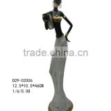 Hot sale lady african sculpture