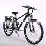 26inch Steel Frame 250W Bafang Brushless Motor Electric Bike With Lithium Battery thumbnail-1