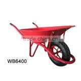 Building Construction Tools and Metal Tray Material and Pneumatic Wheel Wheelbarrow WB6400 thumbnail-3