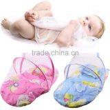 1pc Baby Crib Netting Bed Crib Folding Mosquito Net Infant Cushion Mattress Pillow Baby Bed Wholesale thumbnail-1