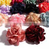 Handmade Singe Fabric Flower Clip for Kids Hair Accessories thumbnail-1