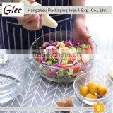 Nice-looking Lovely Wholesale Clear Streak Glass Bowl Sala Glass Bowl For Fruit And Soup thumbnail-3