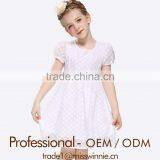 girl's lovely cotton dress summer clothing