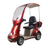 EWheels 500W Reliable 4 Wheel Electric Disabled Scooter With Rain Cover for Adults thumbnail-1