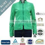 Alike Green Jacket Short Garment Dye thumbnail-1