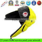 Fashion Avitor Bomber Custom Logo Baby Kid Winter Hat With Ear Flaps thumbnail-1