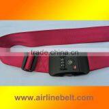 NEW Seatbelt Red Luggage Strap, Top Quality thumbnail-1