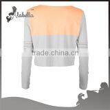 Color Combination & Dry Fit Long T-shirt Wholesale China thumbnail-2