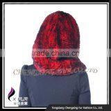 CX-C-184 2016 China New Promotional Product Hijab Scarf Rex Rabbit Fur Hat thumbnail-5