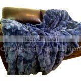 CX-D-65D Fashion Fur Throw Home Decor Genuine Rex Rabbit Fur Blanket thumbnail-5