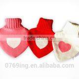 Factory Direct Sky Heart Plush Rubber Hot Water Bottle Cover thumbnail-2