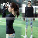 2017 High Quality Quick Drying Printed Yoga Sports Pants for GYM thumbnail-1