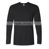 China Factory Direct Wholesale Plain Blank Long Sleeves Mens T-Shirt For Printing thumbnail-1