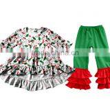 2017 Yiwu Children Clothes Flamingo Christmas Clothes Autumn Outfit Beautiful Children Clothes Online thumbnail-4