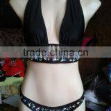 M882 Runwaylover2016 Ladies Latest Diamond Split Bikini Swimwear thumbnail-6