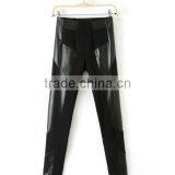 EY0020L Stylish Women Tall Waist Splicing Pencil Leggings thumbnail-2