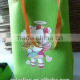 Handmade Felt Bag, Custom Handmade Felt Bag, Green Handmade Felt Bag thumbnail-1