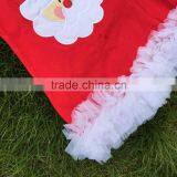 Girls Christmas Dress Kids Ruffle Dress Girls Christmas Red Dress Girls Long Sleeve Dress With Necklace and Headband thumbnail-2