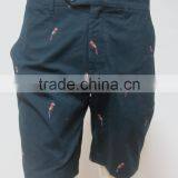 OEM New Design Fashionable High Quality Casual Cotton Elastic Force Shorts for Men PS1375 thumbnail-2