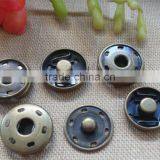 Snap Button Hidden Snap Buttons Dark Blue Bronze Buckle Snaps Dark Button Lift Button Snap Button Garment Accessories 1.2c thumbnail-1