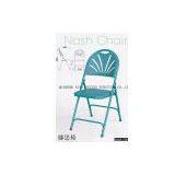 Folding Chair/plastic Chair/metal Chair/hotel Chair/restaurant Chair/indoor Chair/Nash Chair thumbnail-1