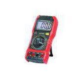 Electronic Pocket Handheld Digital Multimeter Red With Multifunction