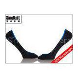 Black or Custom Ladies No Show Gel Socks / Footie Boat Socks Spandex / Nylon / Cotton