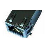 Micro Usb Cable Socket SMT RJ45 Connector / RJ11 RJ45 Jack PBT / PA66 thumbnail-1