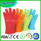 100% Food Grade Heat Resistant Silicone BBQ Glove, Silicone Oven Mitts thumbnail-2