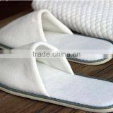 Wholesales Hotel Velour White Slippers High Quality thumbnail-6