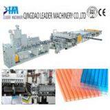 PC/polycarbonate Hollow Profile Sheet Extrusion Line