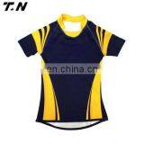 Brazil Rugby Jersey,custom Design Rugby Shirts,tight Fit Rugby Jersey thumbnail-2
