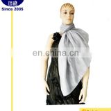 wholesale grey classic 100% pure silk scarf